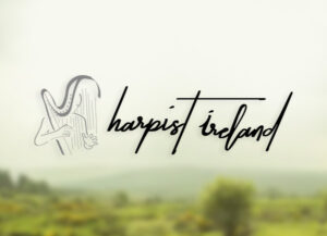 logo design harpist ireland clonakilty