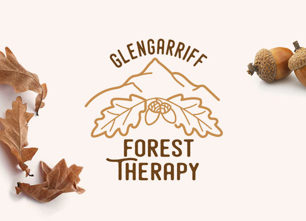graphic design west cork glengarriff forest therapy logo and website design