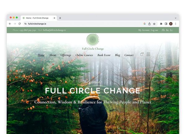 website-design-therapy-full-circle-change